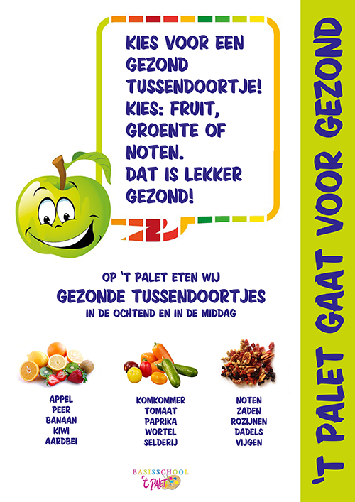 Gezond tussendoortje - Gezonde school