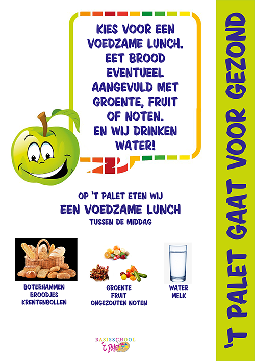 Voedzame lunch - Gezonde school